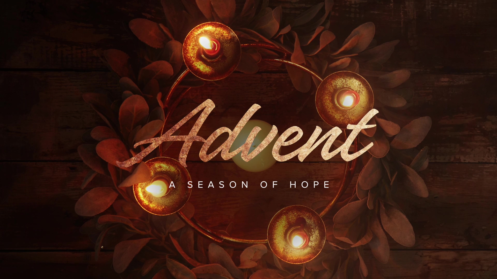 The Advent of Hope Worship Eyes